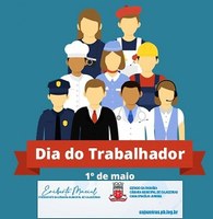 01 de maio dia do Trabalhador!