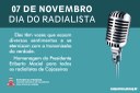 07 de novembro, dia do Radialista.