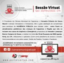 Convite - Sessão Virtual 10 de Fevereiro 2022