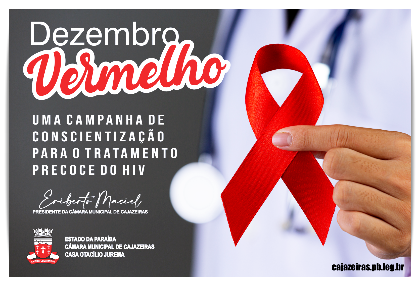 Dezembro Vermelho - Uma Campanha de conscientização para o tratamento precoce do HIV