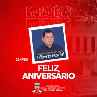 Feliz Aniversário, Eriberto Maciel!