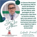 Feliz aniversário Dr. Léo Abreu