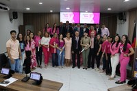 Ontem, quarta feira (18) de outubro, aconteceu a 17ª Sessão Especial em alusão ao tema Outubro Rosa.